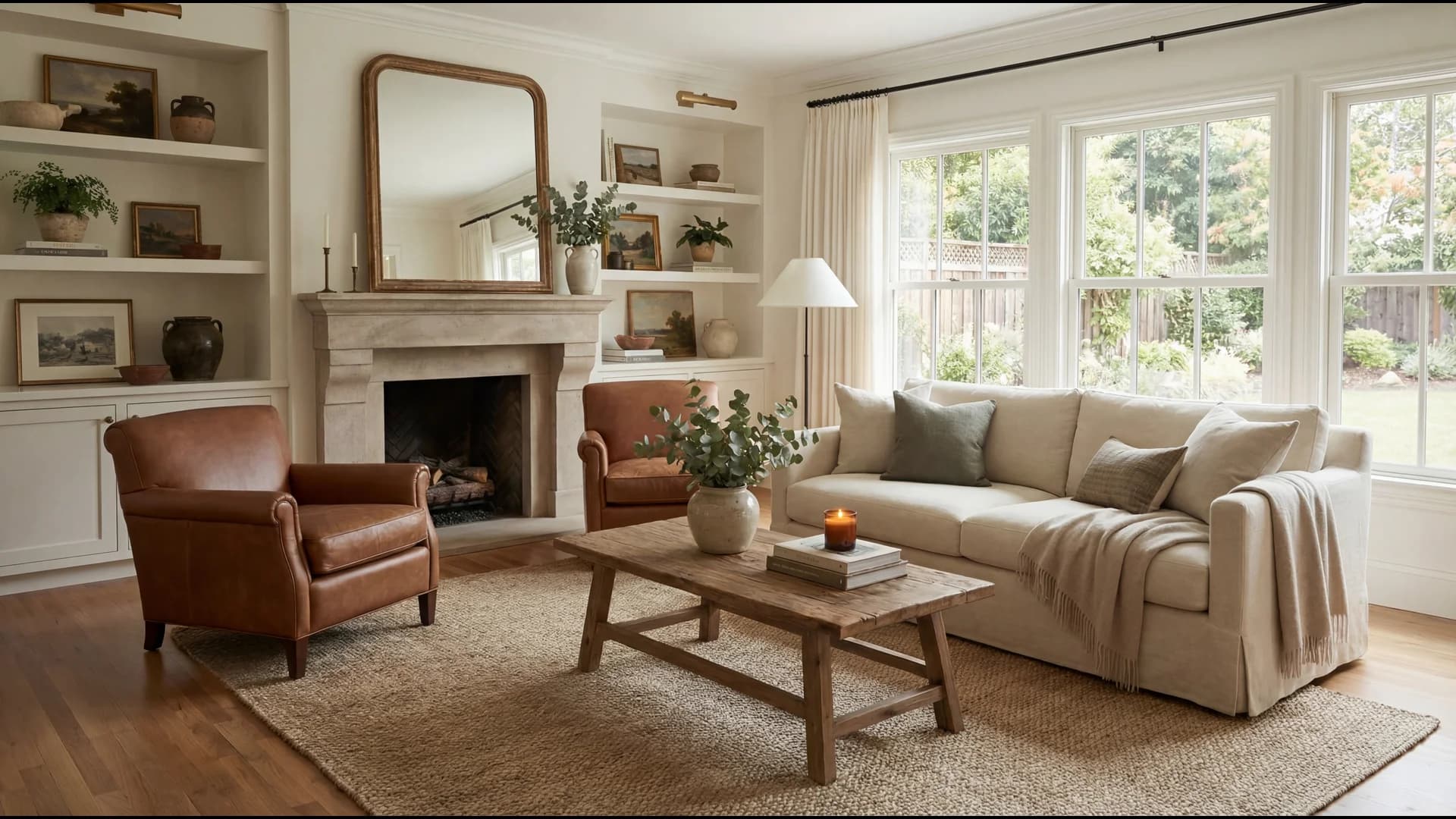 Farmhouse style virtual staging